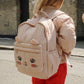 Juno Kitty Rucksack - Cameo Rose