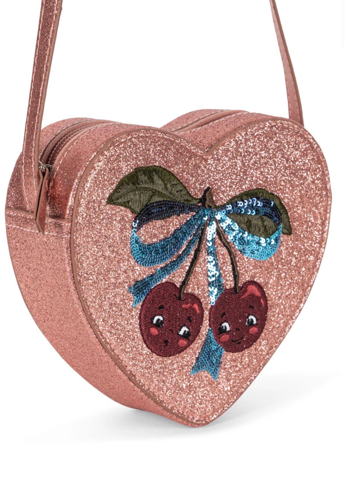Tut Umhängetasche Cherry Glitter