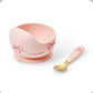 Schalen-set aus silikon - Rosy Bow