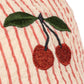 Ellie Bow Kappe - Cherry