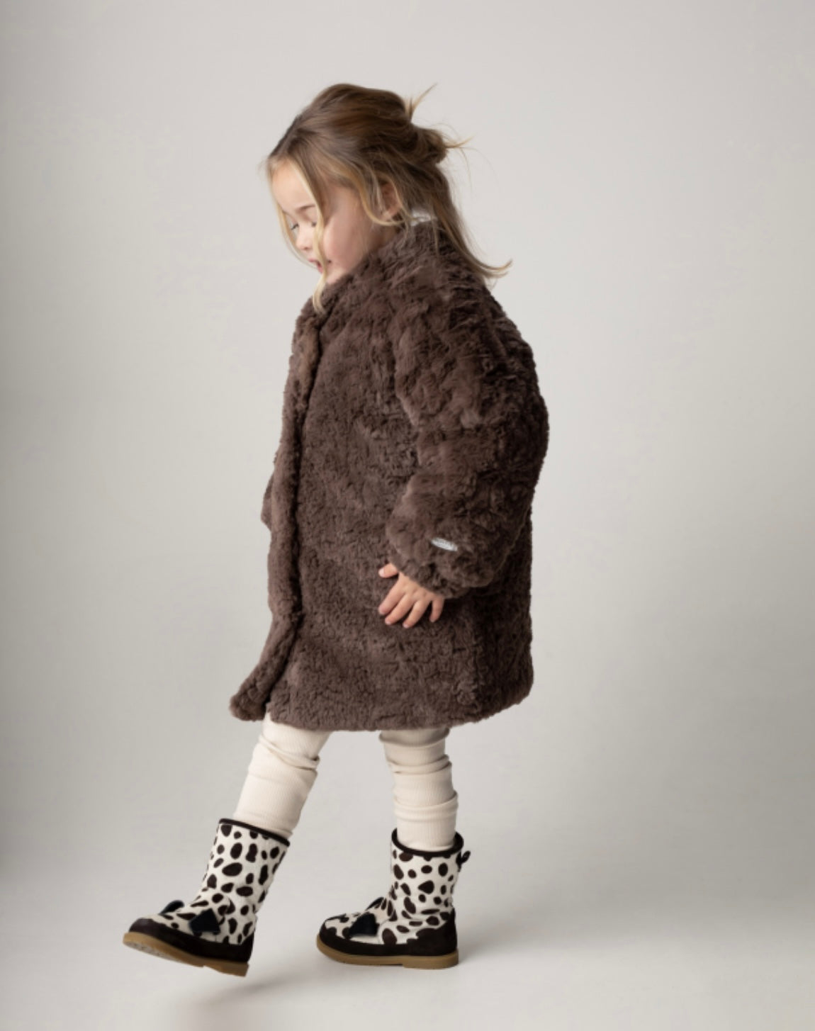 Donsje Mila Coat - Brown Teddy