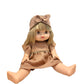 PUPPE Zoe - mit Kleid & Stirnband