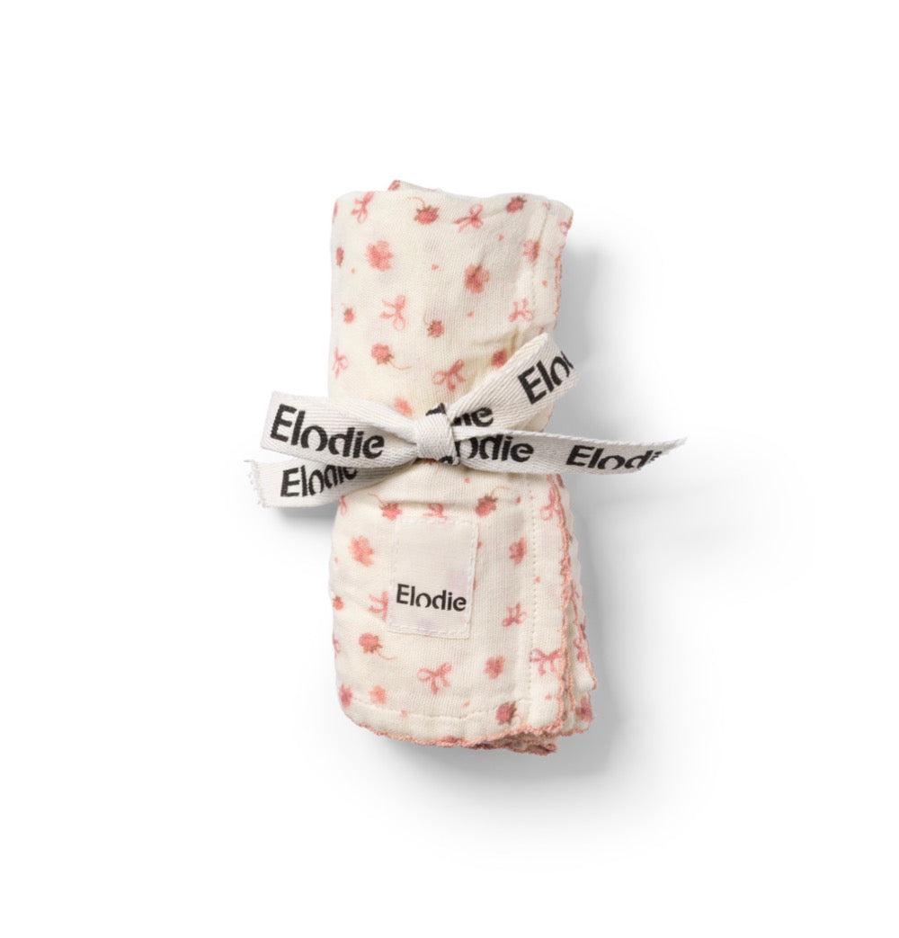 Bambus Spucktuch - Petit River Rose