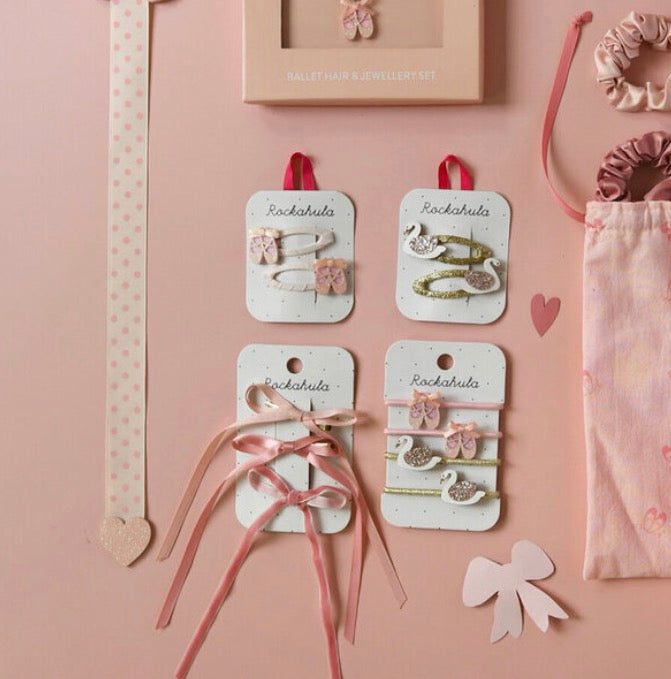 Schwan - Haarspangen