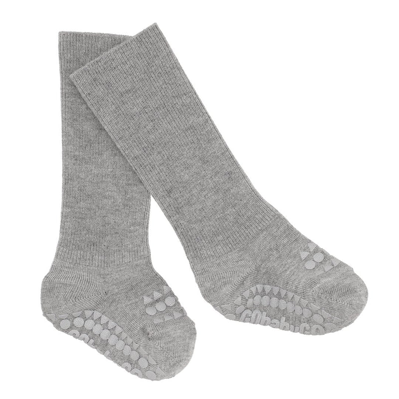 RUTSCHFESTE BABYSOCKEN - GREY MELANGE