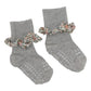 RUTSCHFESTE BABYSOCKEN - LIBERTY GREY MELANGE