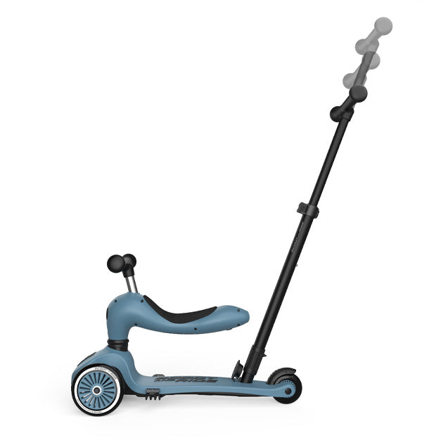 Highwaykick 1 Push and Go - Steel