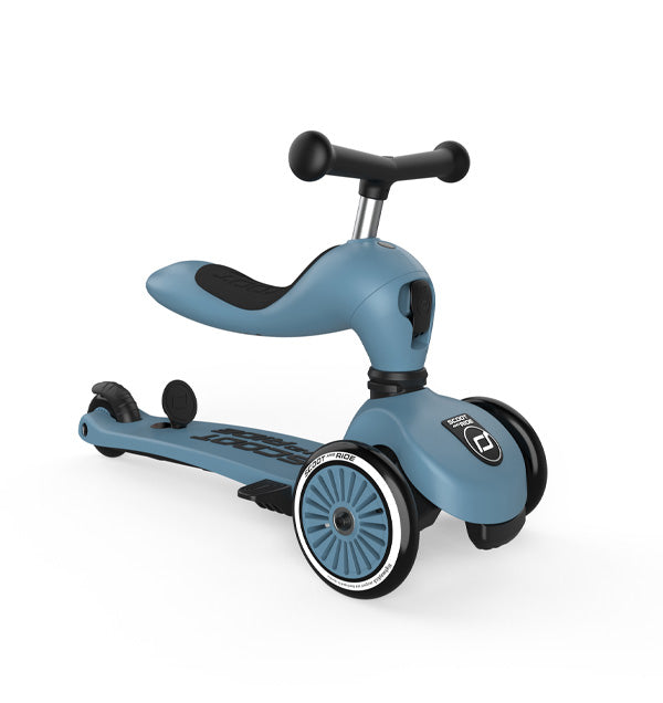 Highwaykick 1 Push and Go - Steel