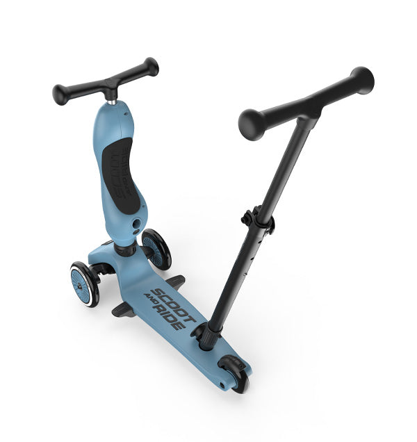 Highwaykick 1 Push and Go - Steel