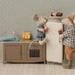 Maileg - Kühlschrank - Maus - Creme
