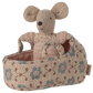 Maileg - Babymaus in Tragetasche - Rose