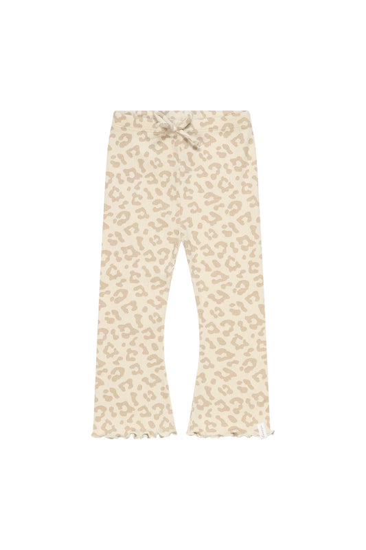 SCHLAG-LEGGINGS 'LEO' MIT SCHLEIFE AUS BIO-BAUMWOLLE