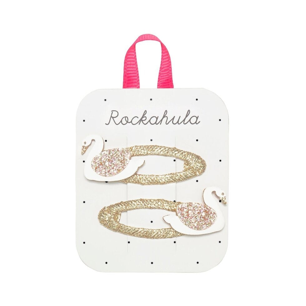 Schwan - Haarspangen