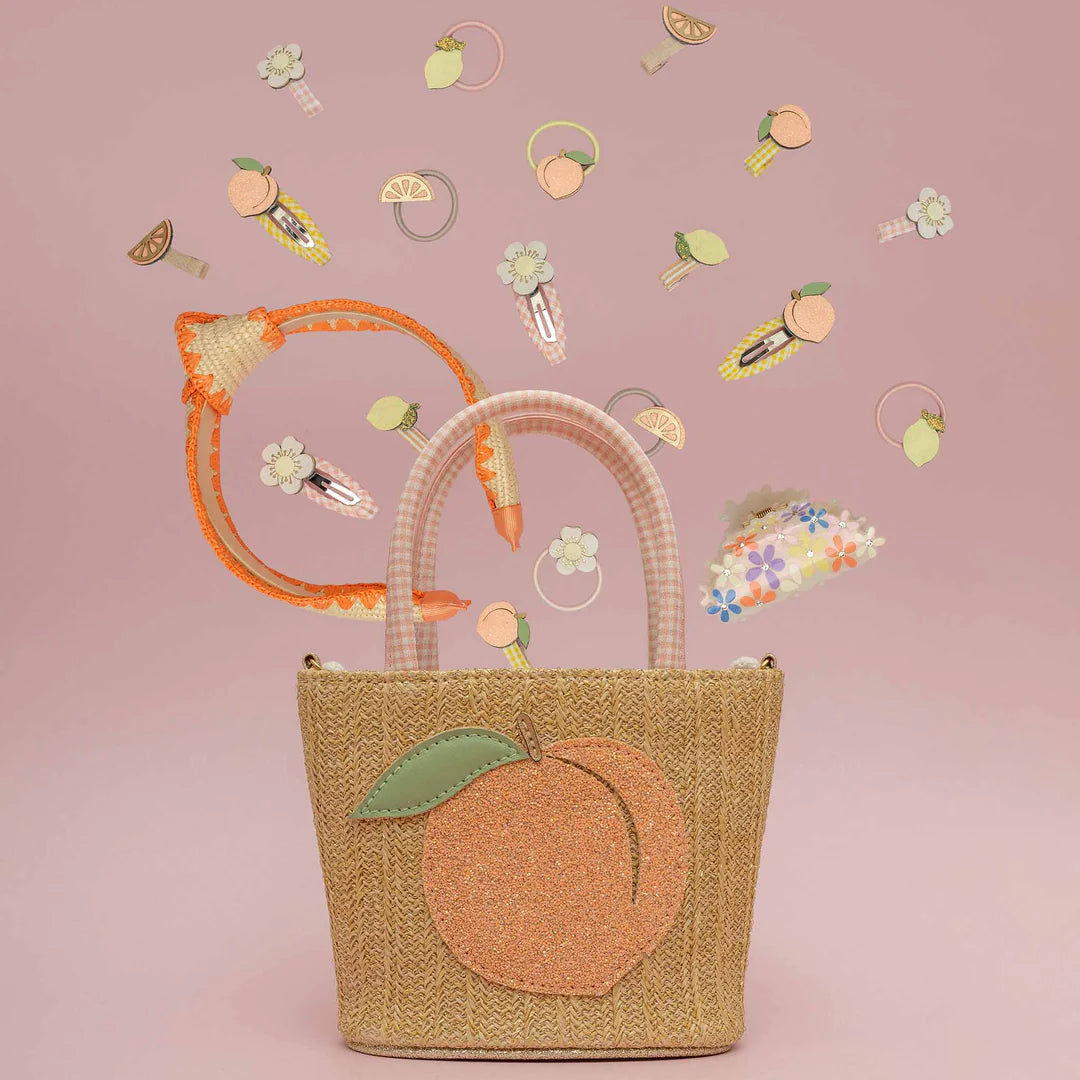 HAARSPANGEN - Peachy Citrus Mini Clip