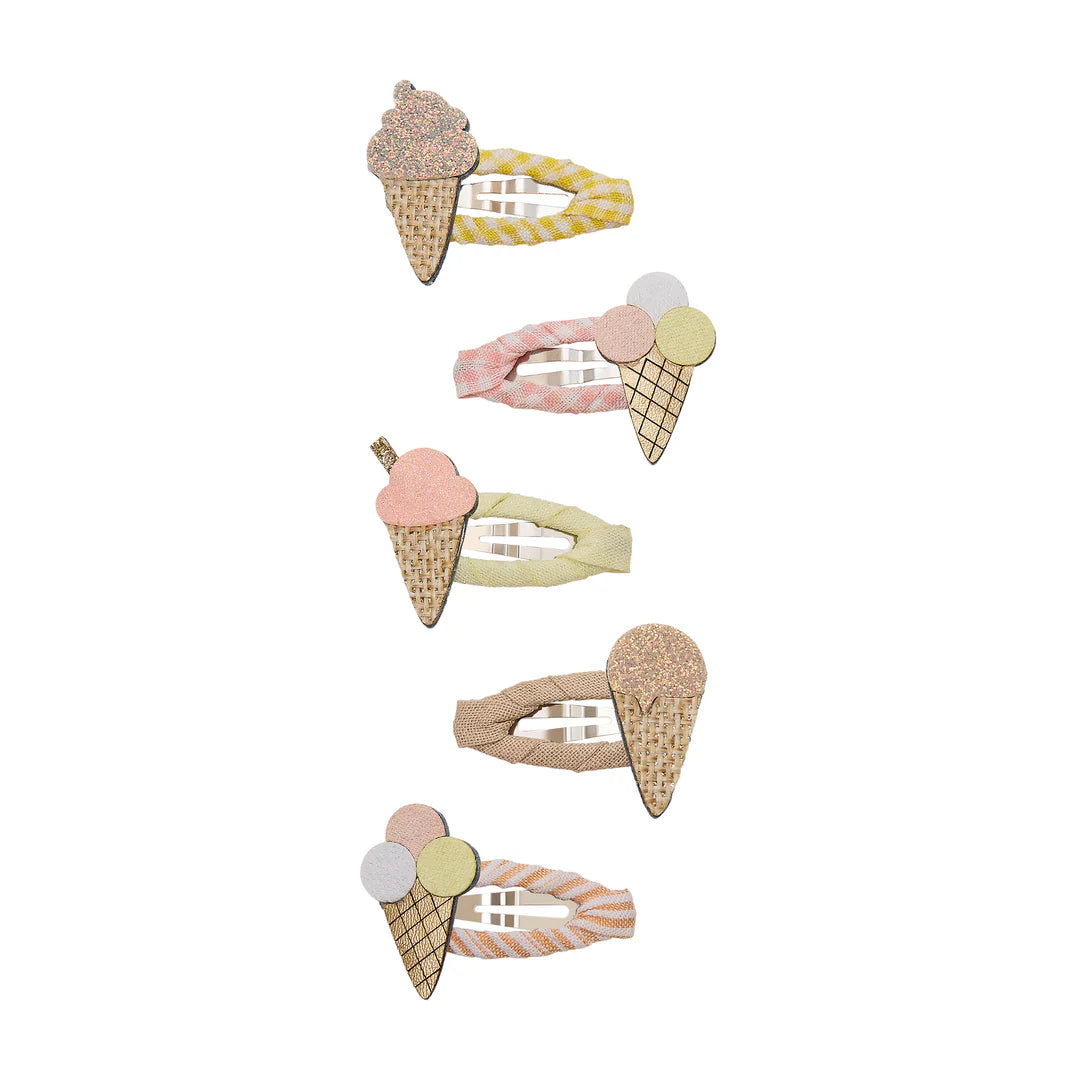 HAARSPANGEN - Ice Cream Mini Clic Clacs