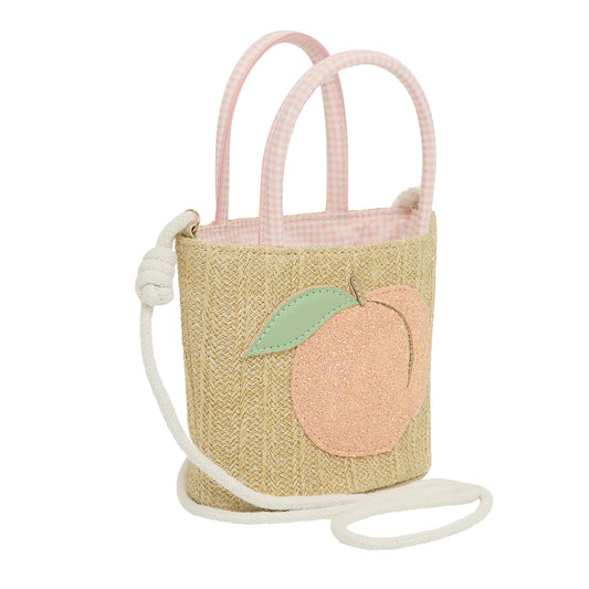 Mimi & Lula - Stroh-Tasche Peach