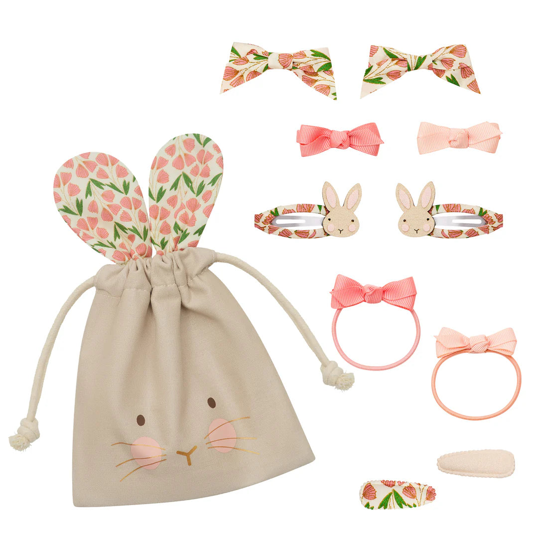 Ostergeschenk - Haarspangen Set mit 10 Accessories