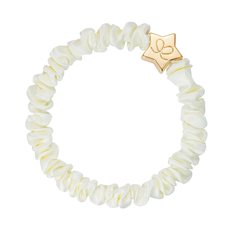 Scrunchie aus Maulbeerseide - Cream