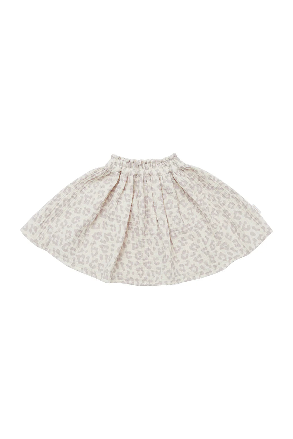 Hochwertiger Musselin Rock  - LEOPARD