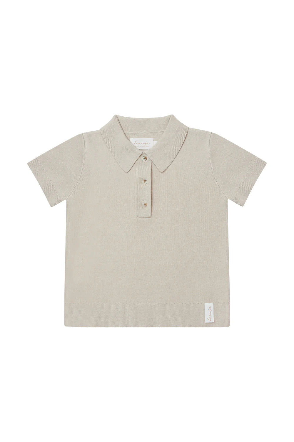 Weiches Polo im zeitlosen Design - cappucino