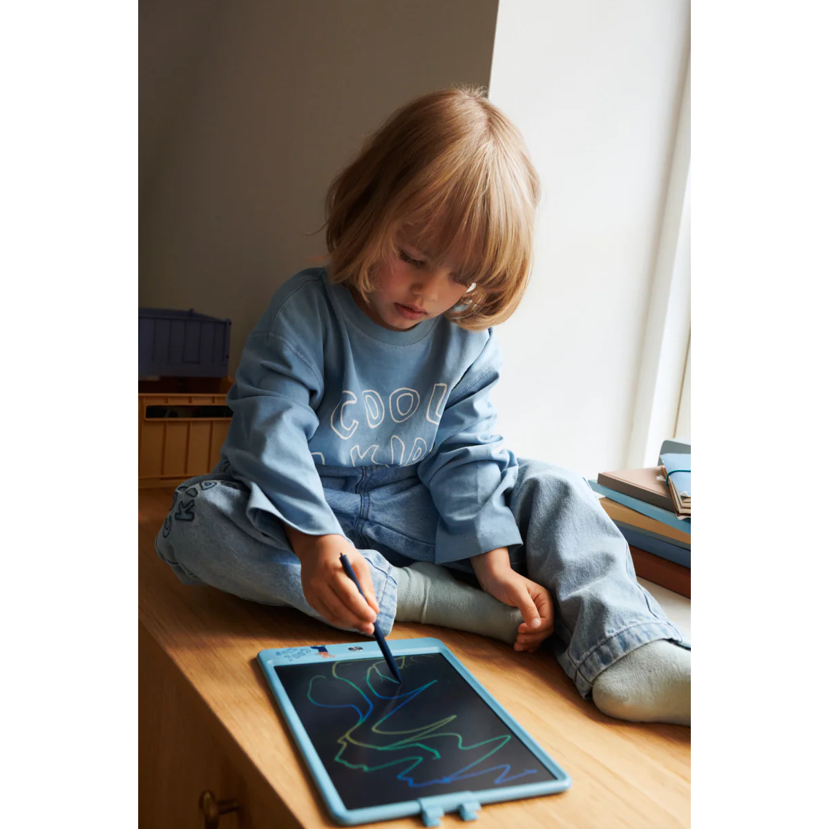 ZORA LCD-ZEICHENTAFEL
TIGER / BEACH BLUE