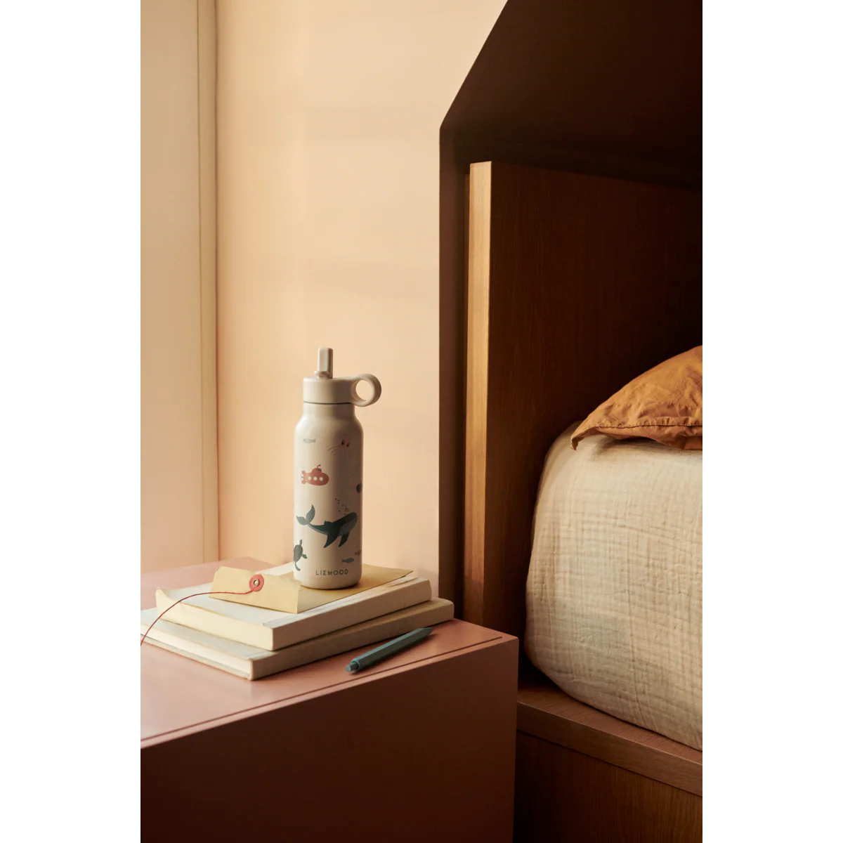 FALK WASSERFLASCHE 350 ML - SEA CREATURE / SANDY