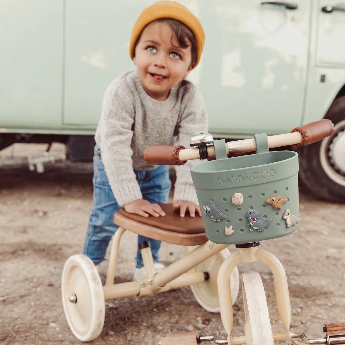 PIN & RIDE KORB BANWOOD - Olive