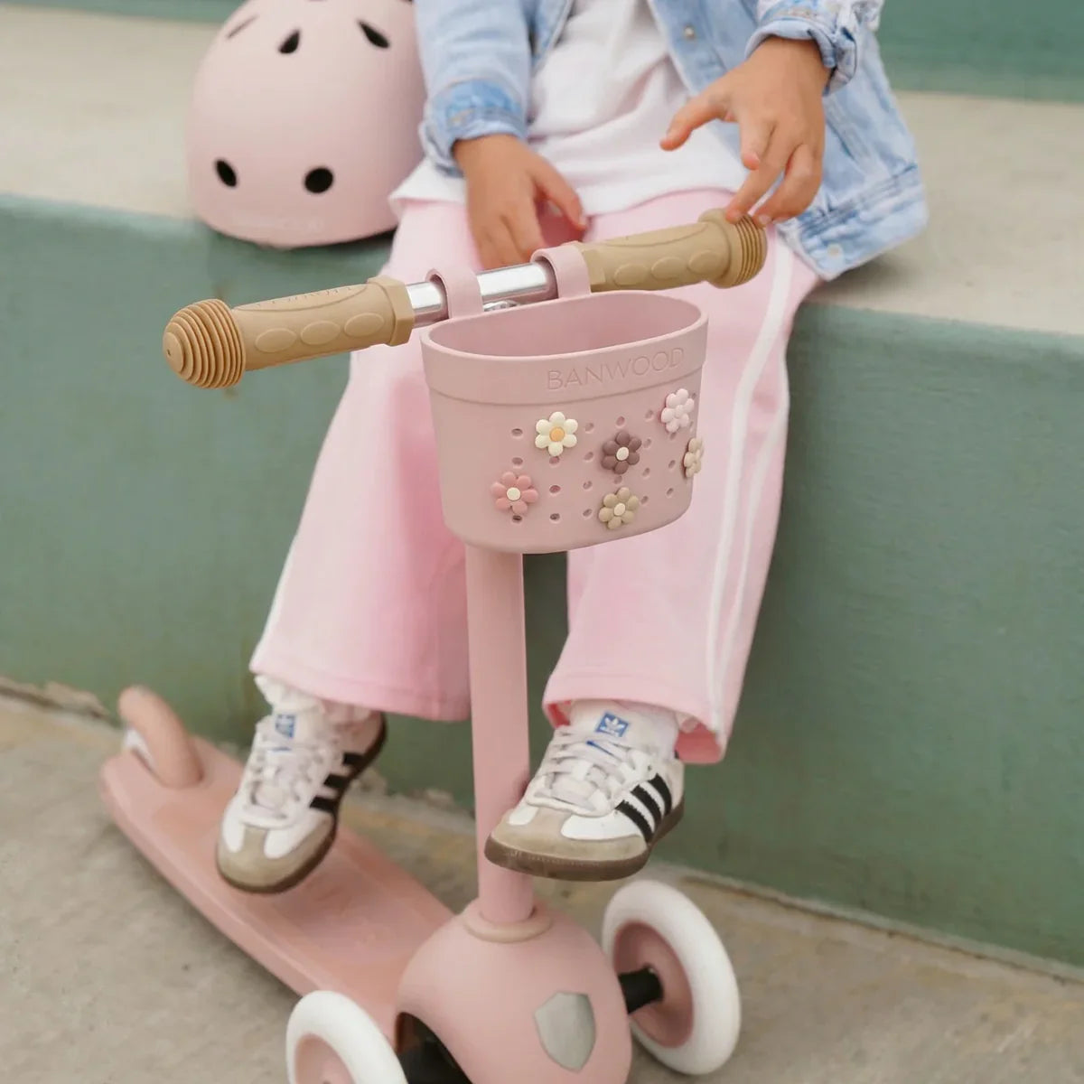 PIN & RIDE KORB BANWOOD - Dusty Rose