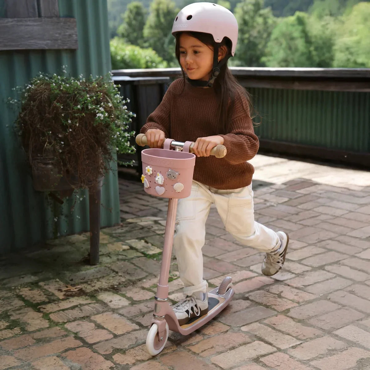 PIN & RIDE KORB BANWOOD - Dusty Rose