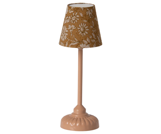 Maileg - Vintage Stehlampe, Maus - Dunkel Powder