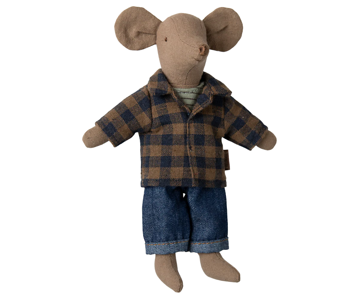Maileg - Papa Maus hellbraun
