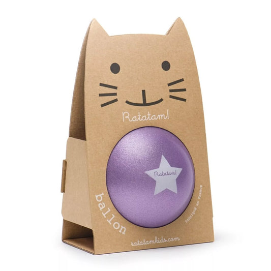 Ratatam Glitter Ball - Lila - 15cm