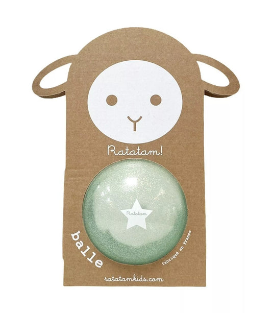 Ratatam Sheep Ball - Glitter Sommerblau 10cm