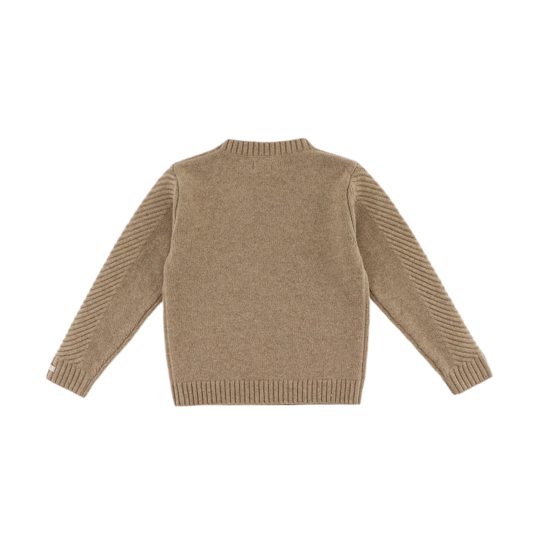 Donsje Geeratz Merino Wool Sweater | Stag | Milk Chocolate Melange