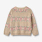 Jaquard Pullover Alberte - warm sand