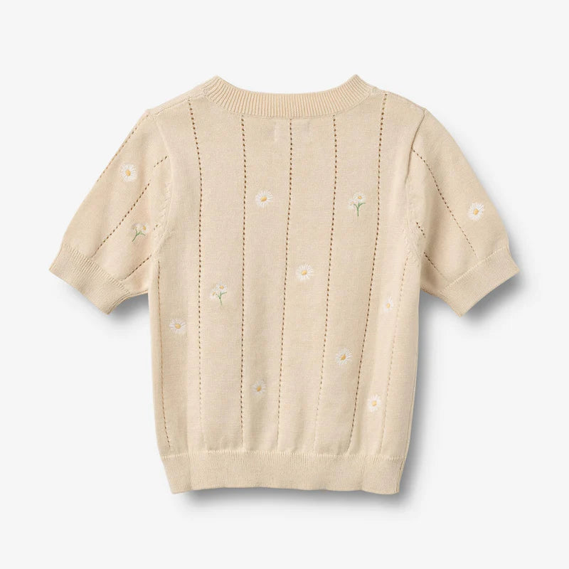 Gestricktes Oberteil aus weicher Bio-Baumwolle - Malvina