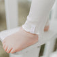 Leggings mit Schleife 'creme' - beige
