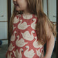 MAGOT BOW DRESS - swan rose