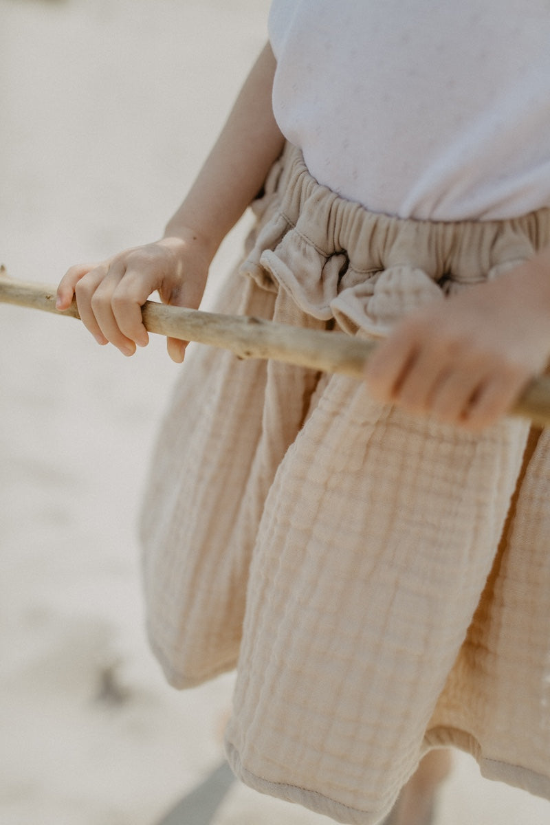 muslin skirt - 'cappuccino'