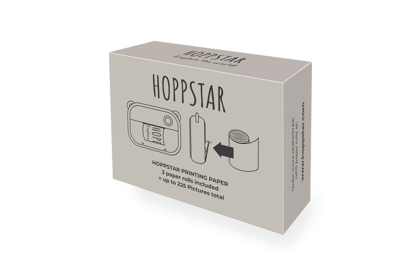 HOPPSTAR - CHILDREN'S CAMERA 3 PACK PAPER ROLLS