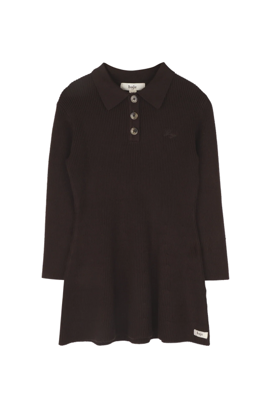 Strickkleid | Norez | Brown choco