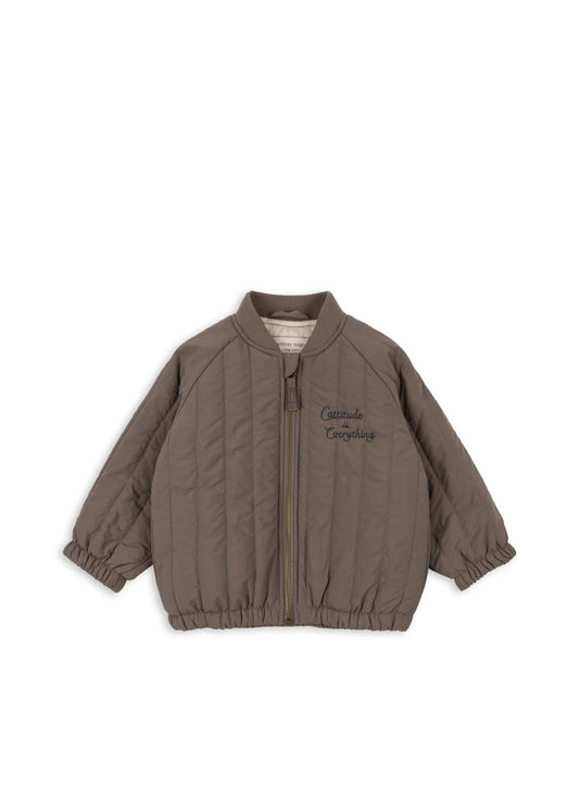 JUNO Bomberjacke - Walnut