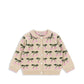 Belou Strickjacke - Cherry