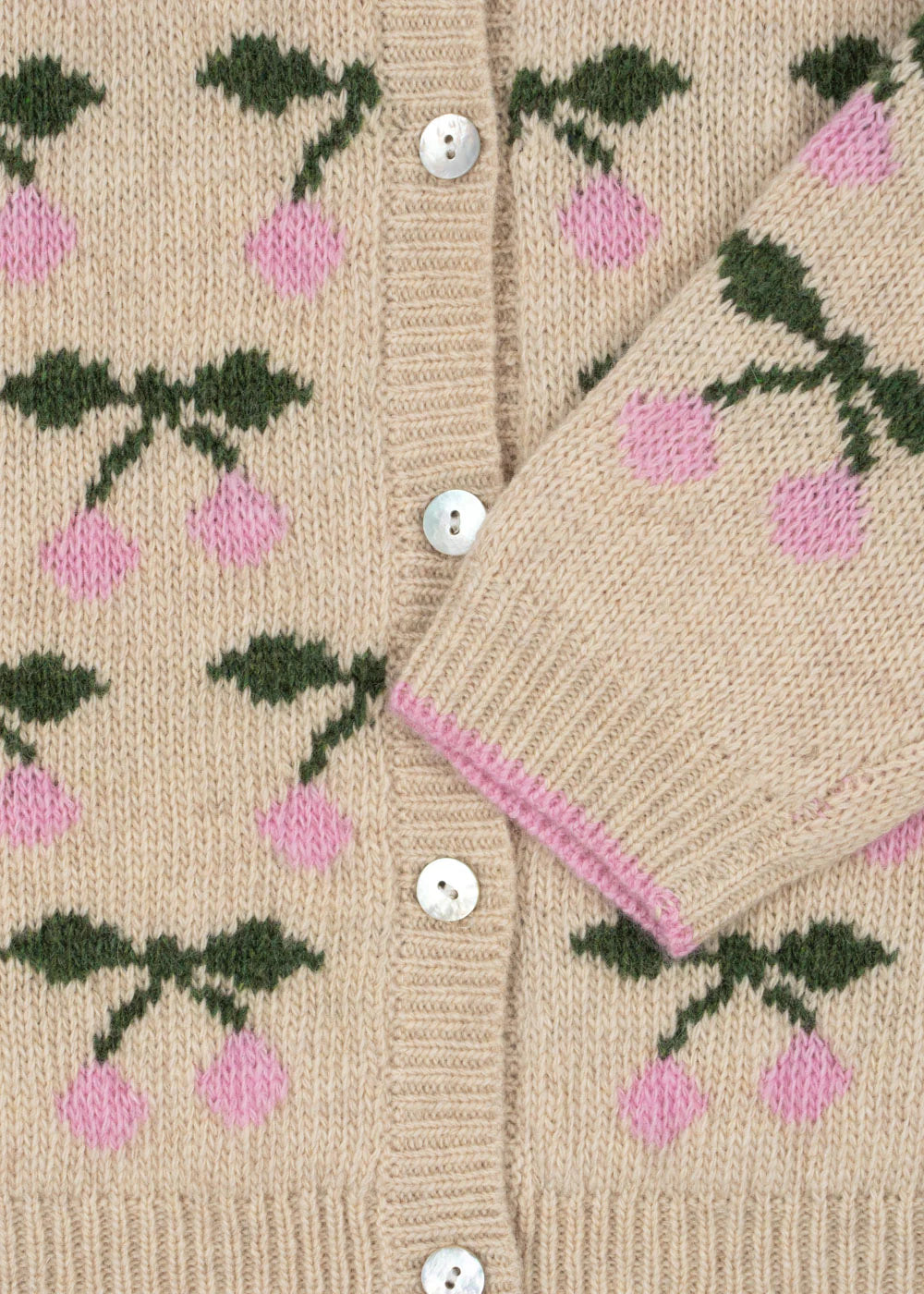 Belou Strickjacke - Cherry