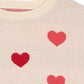 Lapis Pullover - coeur coloré duo pink