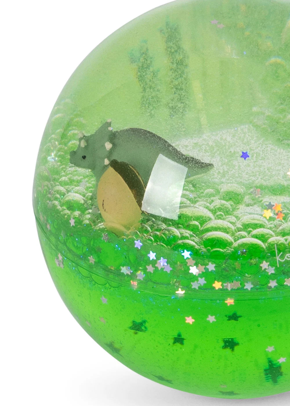 GLITTER WATER BALL -  lemon