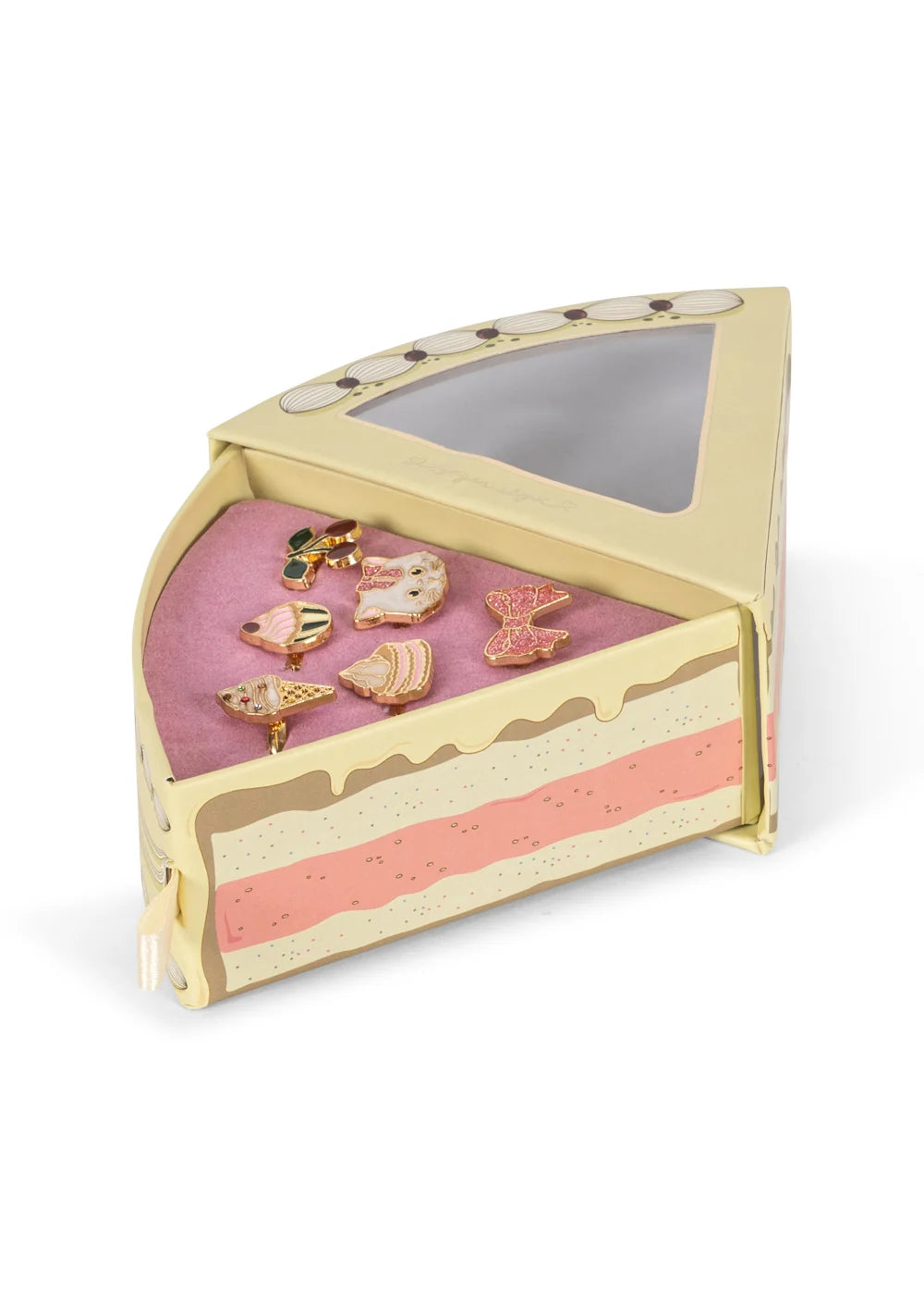 KITTY SWEETS RING SET | 6 PCS | gold