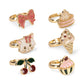 KITTY SWEETS RING SET | 6 PCS | gold
