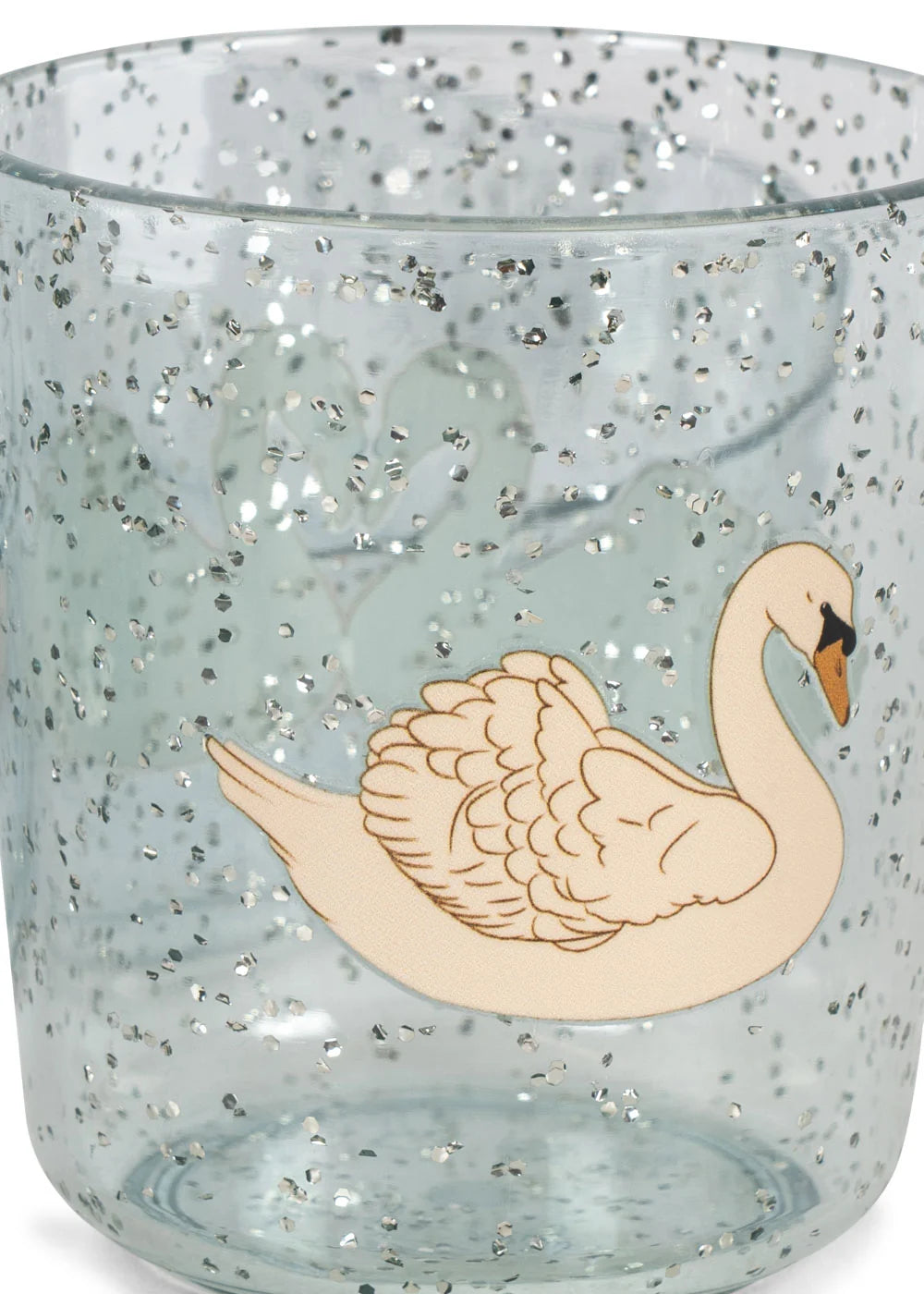 SPARKLY DINNER SET | swan blue