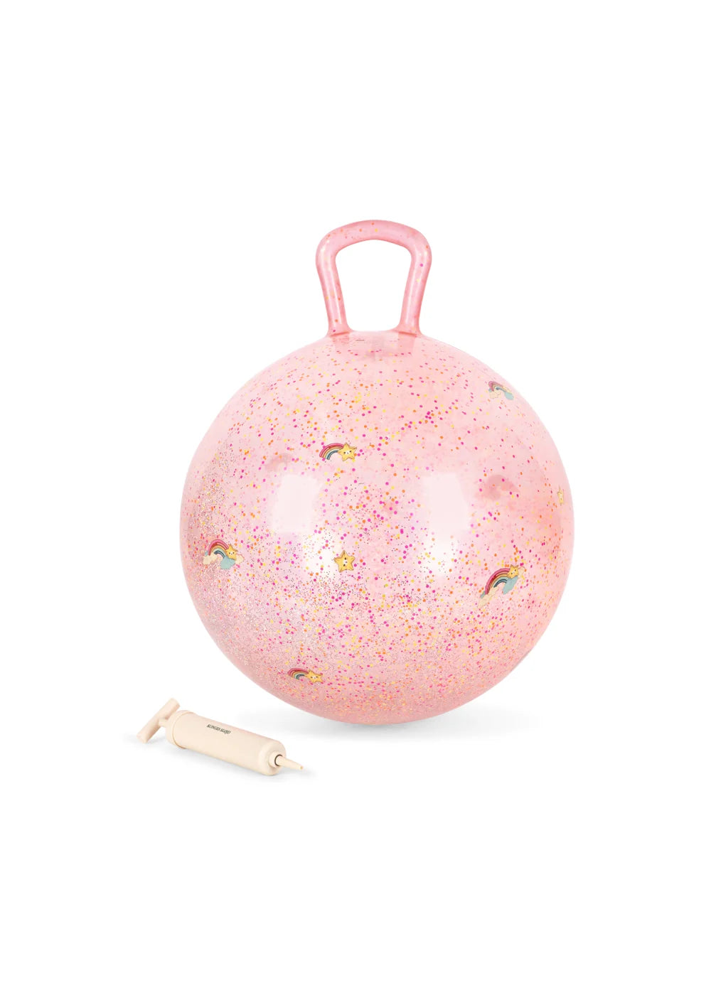 Glitter Jump Ball |  Rainbow